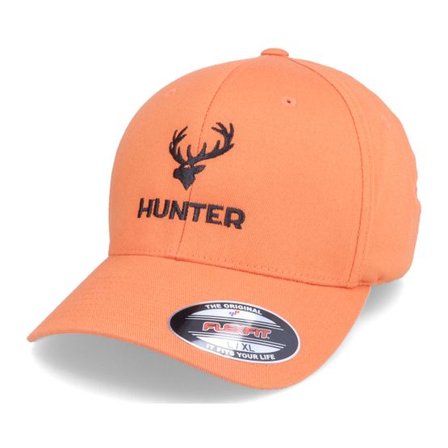 Hunter - Orange flexfit Keps - Deer Logo Orange Flexfit @ Hatstore