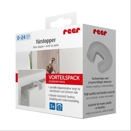 Reer Dørstopper Transparent 3 stk, Børn & Forældre, Babyudstyr, Sikkerhed