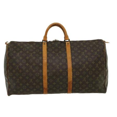 Louis Vuitton Vintage, Pre-owned Canvas travel-bags Bruin, Dames, Maat:ONE Size