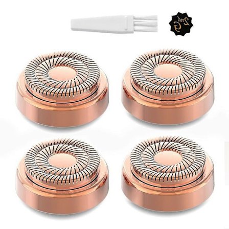 4 kpl Vaihtopäitä Kasvojen Karvanpoistoon Finishing Touch Flawless -laitteelle