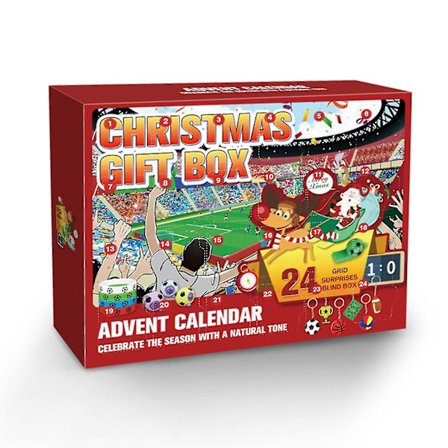 Adventskalender 2022 For Gutter Verdensmesterskapstema Fotballleker Leke For 3-12 År Gamle Barn