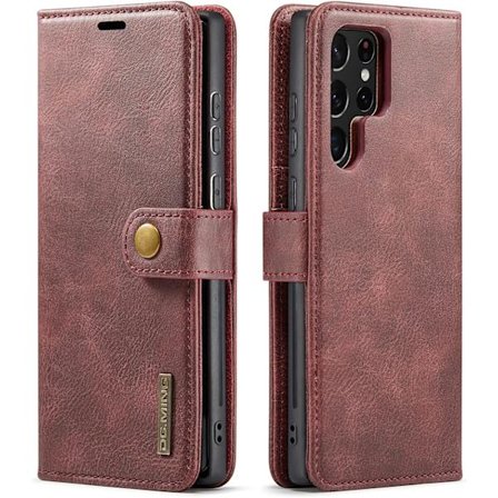 DG.MING för Samsung Galaxy S22 Ultra,röd