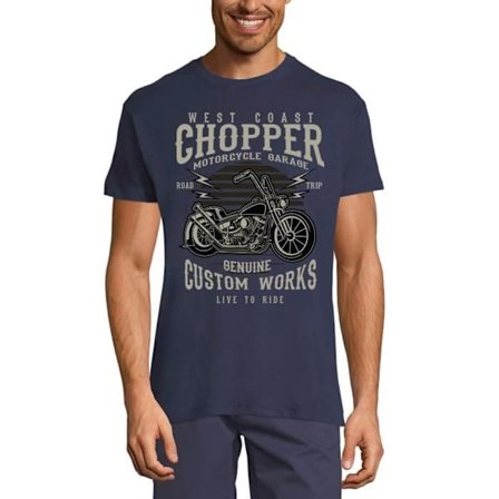 T-shirt herr West Coast Chopper - Live To Ride Motorcykel – West Coast Chopper - Live To Ride Motorcykel – Vintage T-shirt