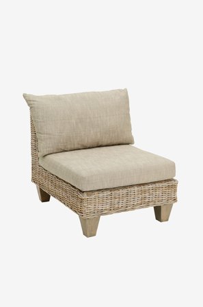 Hillerstorp - Mittdel Kullen - Grå - Soffmoduler - Från Homeroom