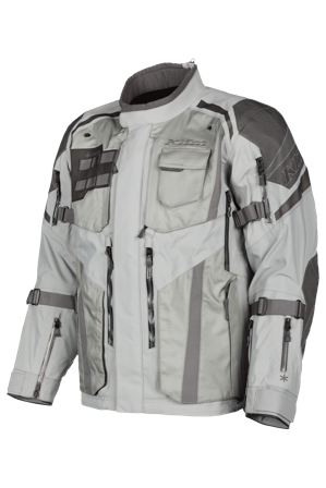 Klim Badlands Motorcycle Jacket Grey M