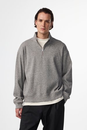 NN.07 David 30012 Sweatshirt Male Brown Organic Cotton