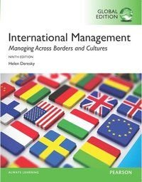 International Management: Managing Across Borders and Cultures, ISBN: 9781292153537