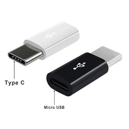 Adapter Micro-USB till USB-C USB 3.0 PLUG AND PLAY