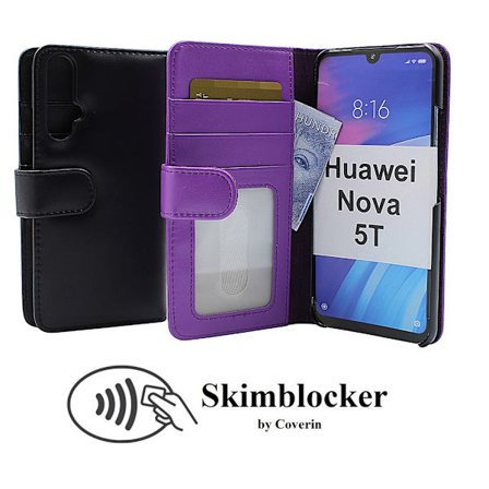 Skimblocker Plånboksfodral Huawei Nova 5T