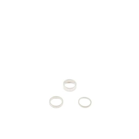 MM6 Maison Margiela Rings , Grijs , Heren , Maat: ONE Size