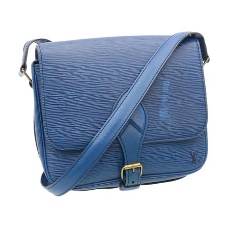 Louis Vuitton Vintage, Pre-owned Cartouchiere MM Blauw, Dames, Maat:ONE Size