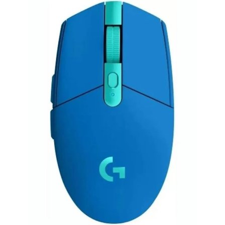 Logitech G305 LIGHTSPEED Trådløs Gamingmus, Hero 12K Sensor, 12000 DPI, Lettvekt, 6 Programmerbare Knapper, 250 Timer Batterilevetid, Blå