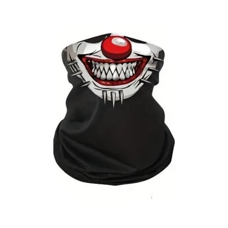 Clown - Buff - Scarf - Bandana - Halsduk - Skidmask