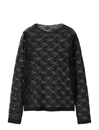 name it Nkfnace Ls Top - Black - 116