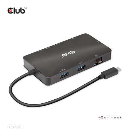 Club 3D Usb Gen2 Type-C To Dual