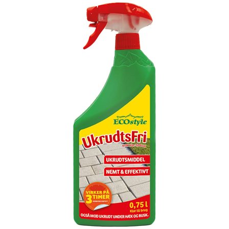 ECOstyle Ukrudtsfjerner klar til brug 750 ml, Tøj & Bolig, Husholdning, Havetilbehør