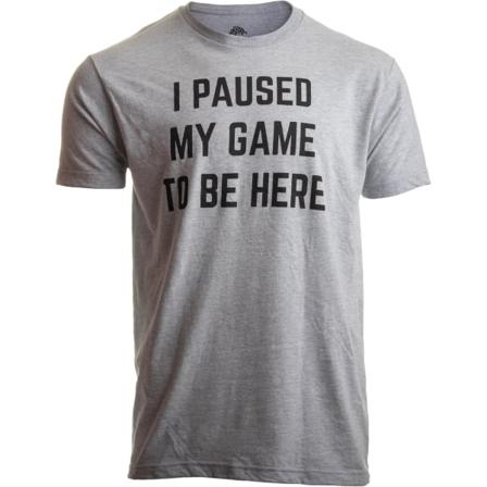 Rolig Video Gamer Humor Skämt för Män Kvinnor T-Shirt XXL