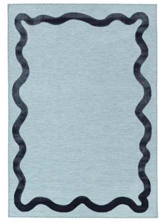 Svirla Indoor/Outdoor Rug Washable 160X230 Turquoise