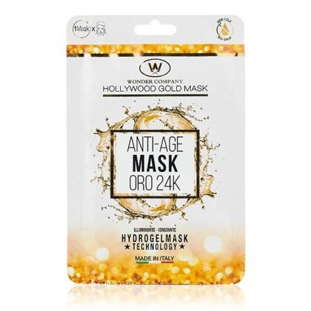 LR Wonder Company Anti-Age Maschera Oro 24 K 1 Pezzo