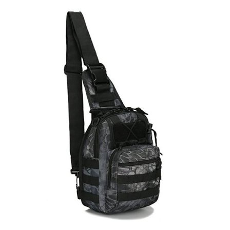 Sling Bag Brysttaske SORT PYTHON SORT PYTHON