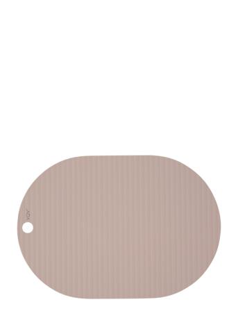 Ribbo Placemat - 2 Pcs/Pack Home Textiles Kitchen Textiles Placemats Lyserød OYOY Living Design