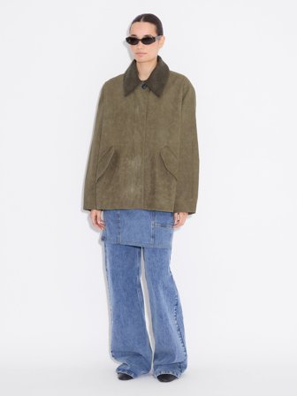 Holzweiler - Diana Short Jacket - Green - Womens - Large