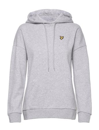 Over D Hoodie Hoodie Grå Lyle & Scott
