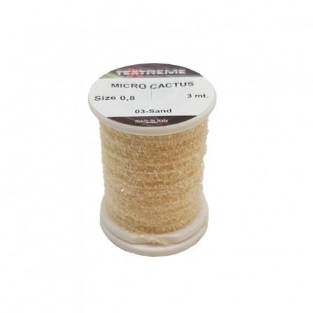 Micro Cactus Chenille 0,8mm - Sand