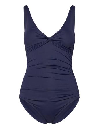 Panos Emporio Simi Solid Swimsuit Navy Panos Emporio