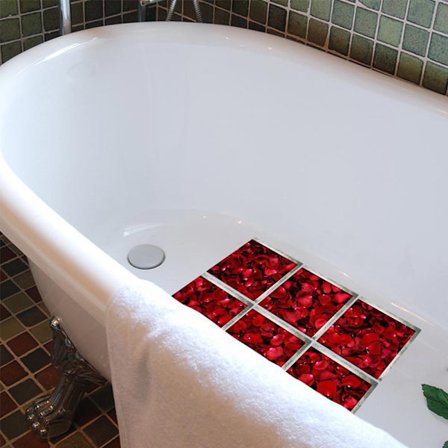 #Kylpyammeen itseliimautuvat liukastumisenestotarrat, ympäristöystävälliset#