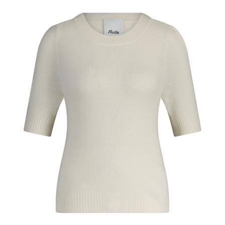 Allude T-Shirts vit, Dam, Dam, Storlek: S