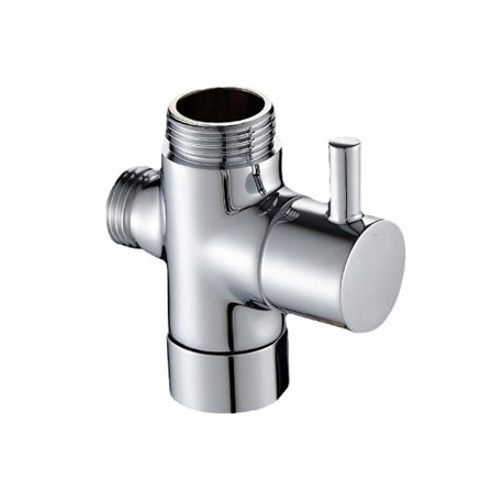 Omvendingsventil Diverterventil Treveisventil for Toalett Bad Kjøkken Håndholdt Dusj