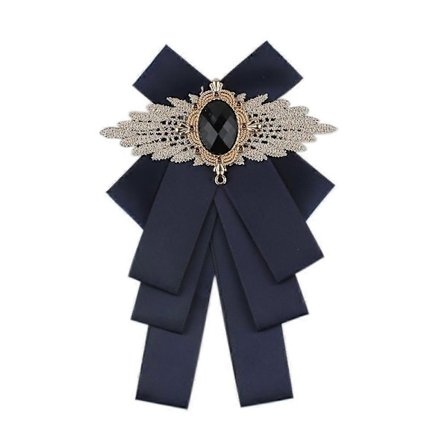 Färdigknutna flugor för män, klassisk justerbar fluga för bröllopsfester