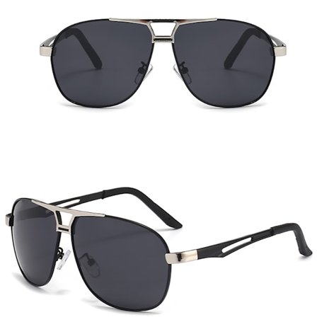 Klassiska Pilot Solglasögon med UV400 och Polariserade Linser