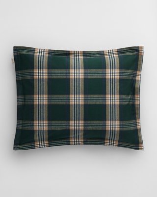 GANT - Holiday flanell putetrekk 50x70cm og 70x100cm tartan green