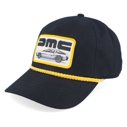 American Needle - Motor Noir adjustable Casquette - De Lorean Mc Roscoe Black Adjustable @ Hatstore