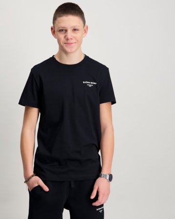 Björn Borg BORG ESSENTIAL 1 T-SHIRT Noir T-shirts Garçon - Kids Brand Store