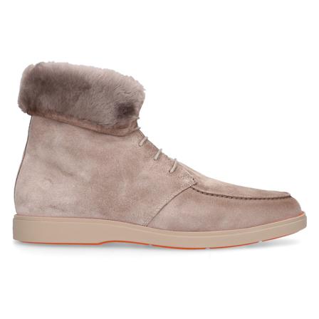Santoni, Winter Boots Szary, Mężczyzna, Rozmiar: 41 1/2 EU