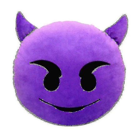 Emoji Rund Kudde - (FMY)