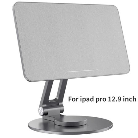 Roterande Magnetiskt Ställ för Apple IPad Pro Metall Justerbar Vinkel Magnetisk Hållare för 11/12.9 Tum IPad Pro Air Skrivbordshållare~04893
