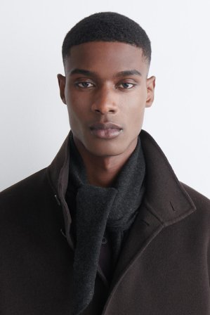 COS Men's Sciarpa A Triangolo In Cashmere in Grigio