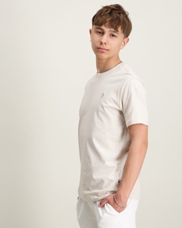 U.S. Polo Assn. DHM Tshirt Beige T-skjorter Gutt - Kids Brand Store