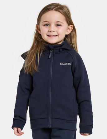 Didriksons Siljan Kids Fz - Navy - 140
