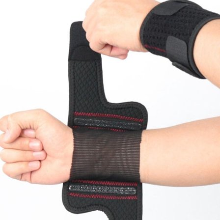 Justerbart vristskydd skydd med kompressor basket volley