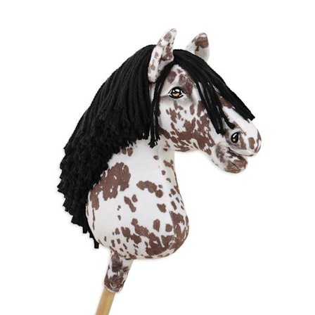 Super Hobby Horse Op Stok - Bold Horse - Handmade & Safe for Children, Realistic Design