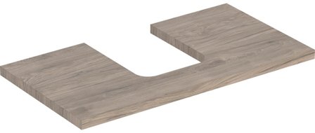Geberit ONE 505.272.00.6 Benkeplate 75 cm Valnøtt, Baderom
