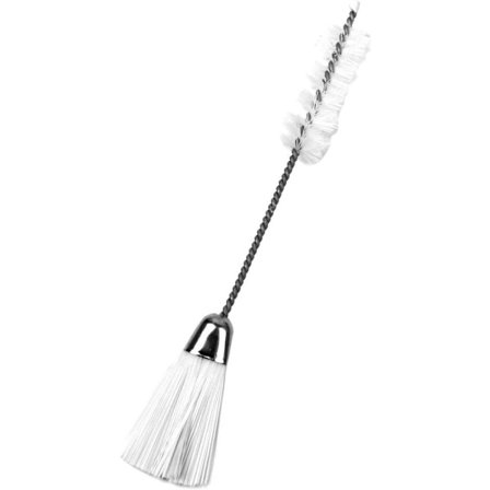 Rengjøringsbørste for symaskin, dobbelthode, vedlikeholdsverktøy, lo-fjerner, 1 stk, premium kvalitet