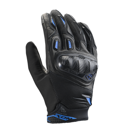 Rękawice MC Ixon Rise Air 2 Czarny/Niebieski M