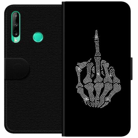 Huawei P40 Lite E Plånboksfodral Fuck You Bling