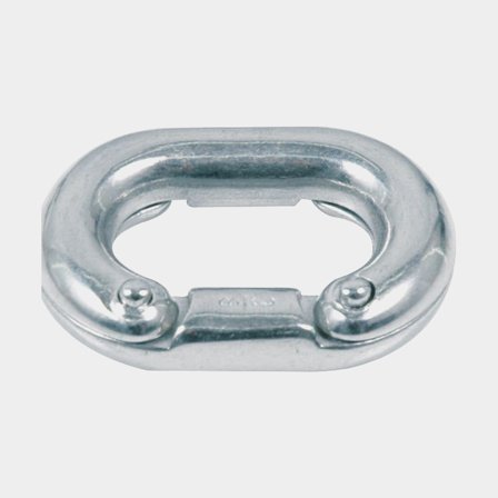 Ogniwo łączące / ogniwo łącznikowe do łańcucha, stal nierdzewna, pasuje do łańcuchów Ø8 mm - Jachtowa